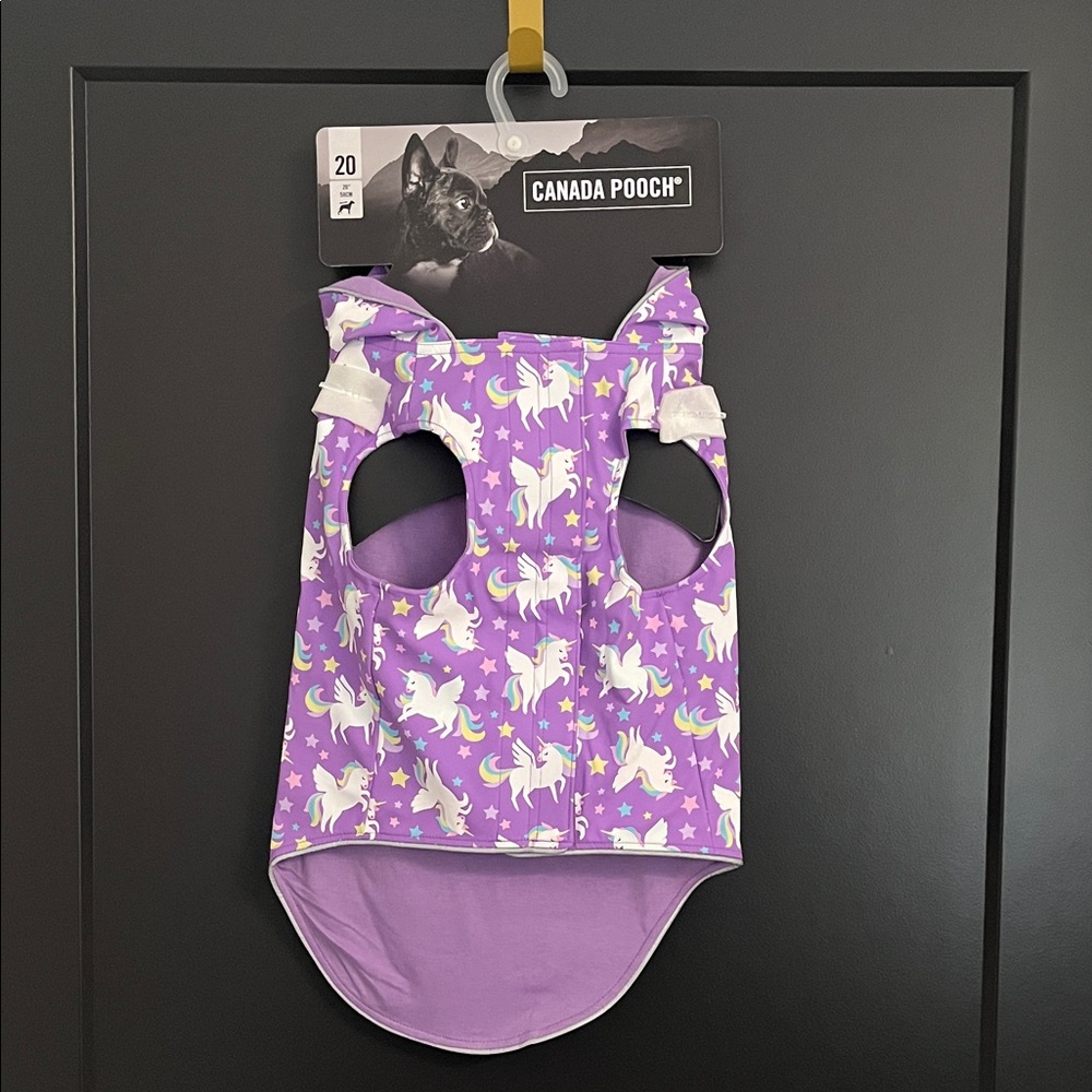 Canada Pooch Purple Unicorn Dog Vest